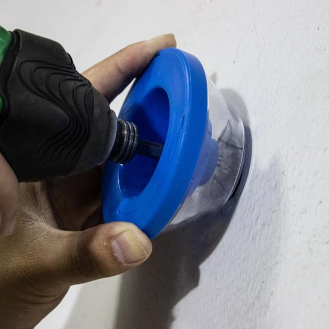 ZCZQC Electric Hammer Dust Cover ā Blue Plastic Drilling Dustproof Device