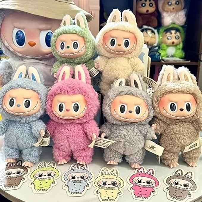 Labubu Keychain β Cute Doll Hanging Decoration for Bags & Home