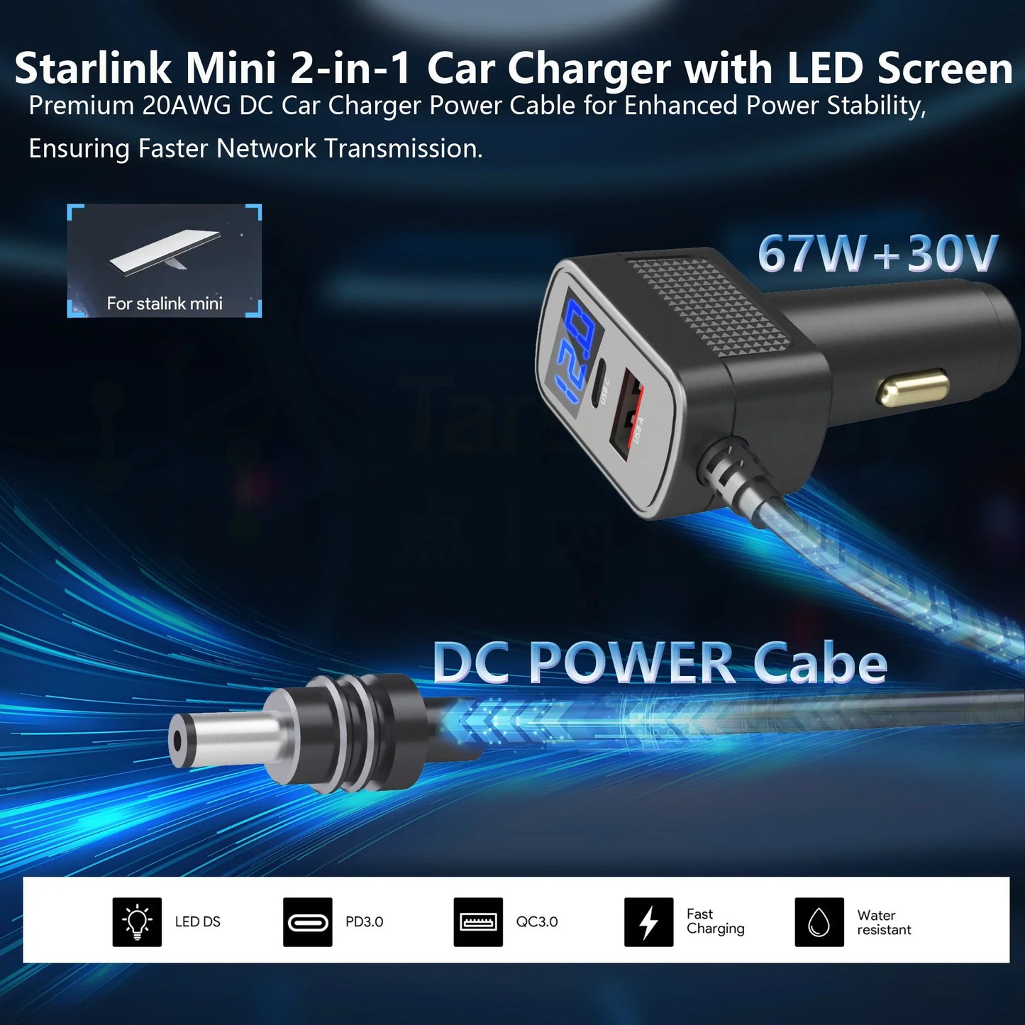 Starlink Mini for Starlink MINI Router Digital Plug-in