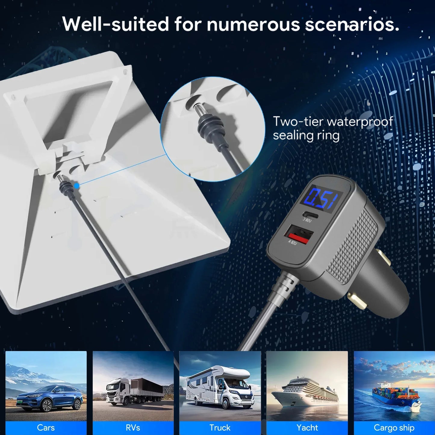 Starlink Mini for Starlink MINI Router Digital Plug-in