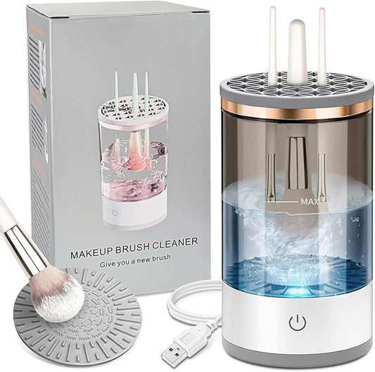 Electric Makeup Brush Cleaner – Efficient & Portable Cleaning Machine for Brushes